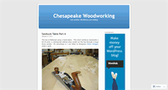 Desktop Screenshot of chesapeakewood.wordpress.com