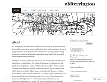 Tablet Screenshot of oldterrington.wordpress.com