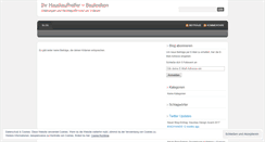 Desktop Screenshot of hauskaufhelfer.wordpress.com