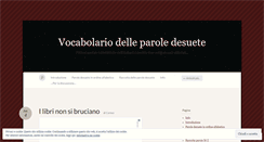 Desktop Screenshot of paroledesuete.wordpress.com