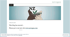 Desktop Screenshot of nzvegan.wordpress.com