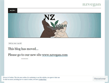 Tablet Screenshot of nzvegan.wordpress.com