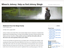 Tablet Screenshot of johnsleigh.wordpress.com