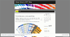 Desktop Screenshot of oliviersimon.wordpress.com
