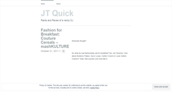 Desktop Screenshot of jtquick.wordpress.com