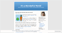 Desktop Screenshot of microbes.wordpress.com