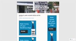 Desktop Screenshot of blkimojokerto.wordpress.com