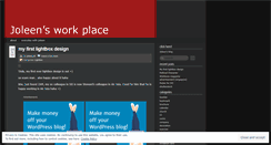 Desktop Screenshot of joleenwork.wordpress.com