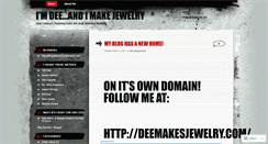 Desktop Screenshot of deemakesjewelry.wordpress.com