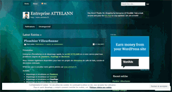 Desktop Screenshot of plombierattelann.wordpress.com