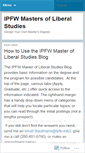 Mobile Screenshot of ipfwmls.wordpress.com