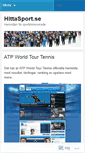 Mobile Screenshot of hittasport.wordpress.com
