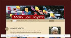 Desktop Screenshot of maryloutaylor.wordpress.com