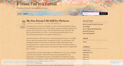Desktop Screenshot of iftreesfall.wordpress.com