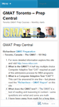 Mobile Screenshot of gmattoronto.wordpress.com