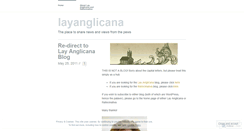 Desktop Screenshot of layanglicana.wordpress.com