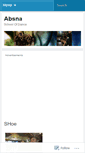 Mobile Screenshot of absna.wordpress.com