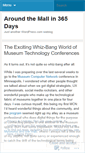 Mobile Screenshot of museums365.wordpress.com
