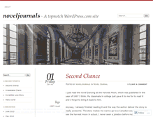 Tablet Screenshot of noveljournals.wordpress.com
