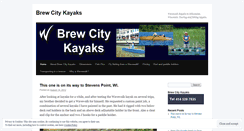 Desktop Screenshot of brewcitykayaks.wordpress.com