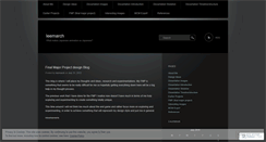 Desktop Screenshot of leemarch.wordpress.com