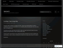 Tablet Screenshot of leemarch.wordpress.com