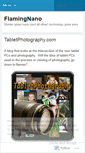 Mobile Screenshot of flamingnano.wordpress.com