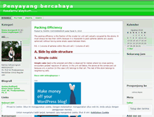 Tablet Screenshot of penyayangbercahaya.wordpress.com