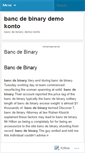 Mobile Screenshot of chicago.bancdebinarydemokonto.wordpress.com