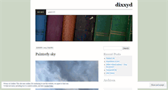 Desktop Screenshot of dixxyd.wordpress.com