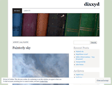 Tablet Screenshot of dixxyd.wordpress.com