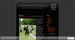 Desktop Screenshot of northshorefirefoundation.wordpress.com