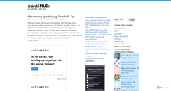 Desktop Screenshot of antimui.wordpress.com