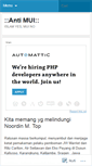 Mobile Screenshot of antimui.wordpress.com