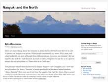 Tablet Screenshot of nanyukiandthenorth.wordpress.com