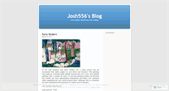 Desktop Screenshot of josh556.wordpress.com