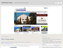 Tablet Screenshot of hypergraphix.wordpress.com