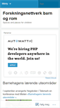 Mobile Screenshot of barnehagerom.wordpress.com