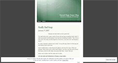 Desktop Screenshot of naturalmagic.wordpress.com