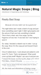 Mobile Screenshot of naturalmagic.wordpress.com