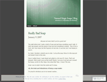 Tablet Screenshot of naturalmagic.wordpress.com