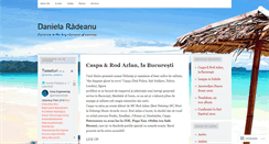 Desktop Screenshot of danielaradeanu.wordpress.com