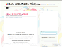 Tablet Screenshot of humbertonobrega1.wordpress.com