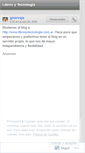 Mobile Screenshot of librosytecnologia.wordpress.com