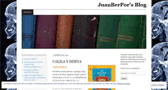 Desktop Screenshot of juanberpor.wordpress.com