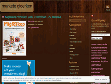 Tablet Screenshot of marketegiderken.wordpress.com