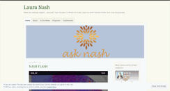 Desktop Screenshot of lauranash.wordpress.com