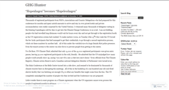 Desktop Screenshot of ghghunter.wordpress.com