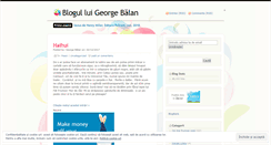 Desktop Screenshot of georgebalan.wordpress.com