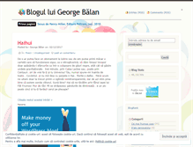 Tablet Screenshot of georgebalan.wordpress.com